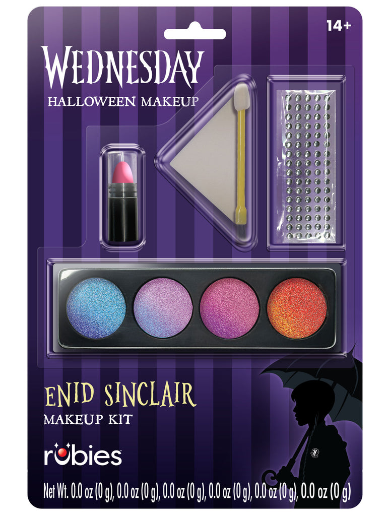 コスメセット★アイシャドウ★ティント★マーク★おまけ Wednesday Enid Sinclair Makeup Set — Costume Super Center