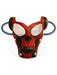 Adult Red Skull Light Up Mask - costumesupercenter.com