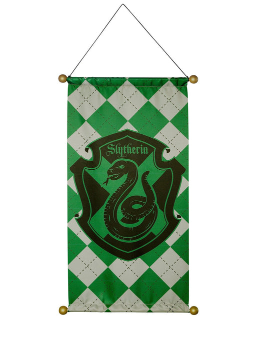33-inch Harry Potter Slytherin House Banner - costumesupercenter.com