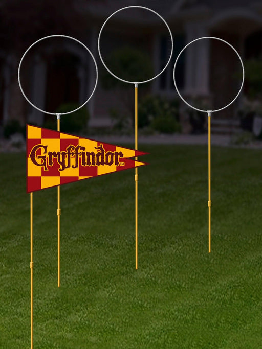 Harry Potter Quidditch Pitch Lawn Decoration - costumesupercenter.com
