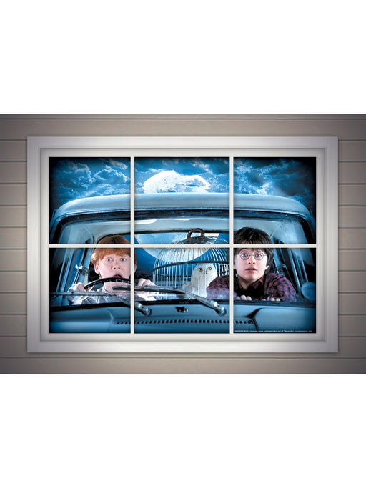 Harry Potter and Ron Weasley Window Cover Decoration - costumesupercenter.com
