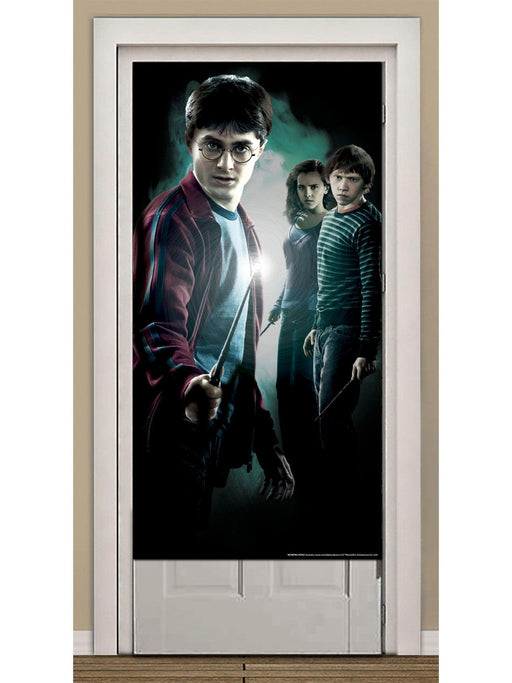 60-inch Harry Potter Front Door Cover Decoration - costumesupercenter.com