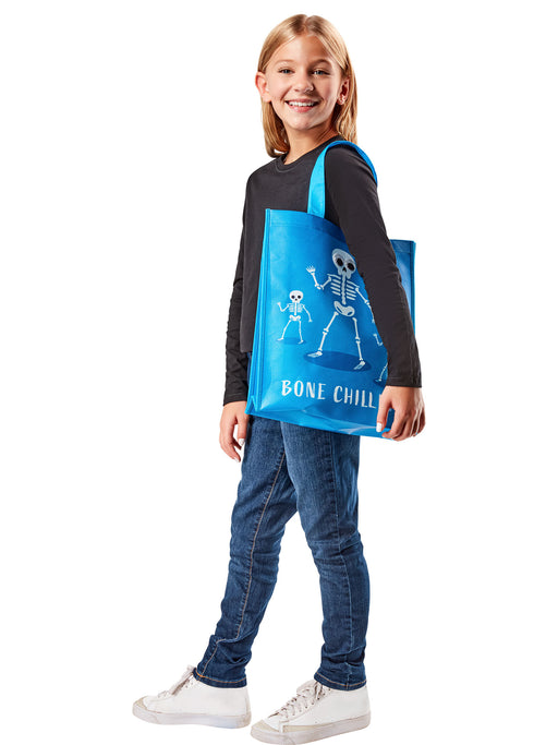 Kids' Bone Chillin' Skeleton Googly Eyes Halloween Treat Bag - costumesupercenter.com