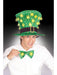 St. Patty's Day Light Up Shamrock Tie - costumesupercenter.com