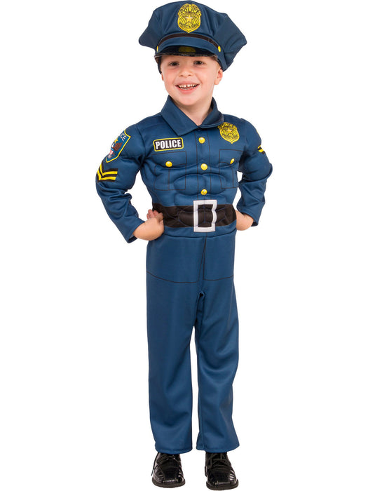 Boys Top Cop Costume — Costume Super Center