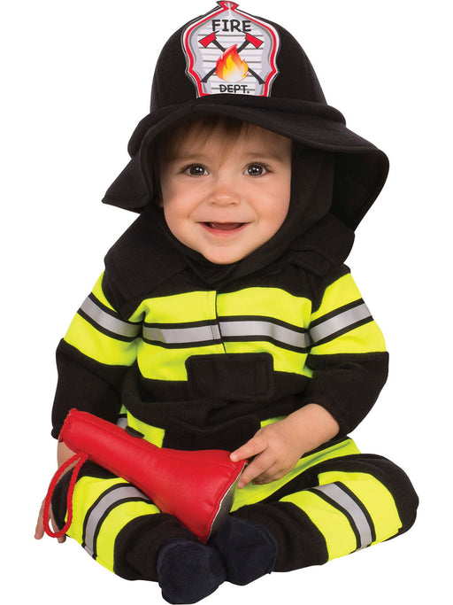 Baby/Toddler Fireman Costume - costumesupercenter.com