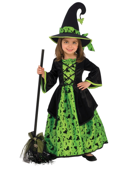 Green Witch Costume for Girls - costumesupercenter.com