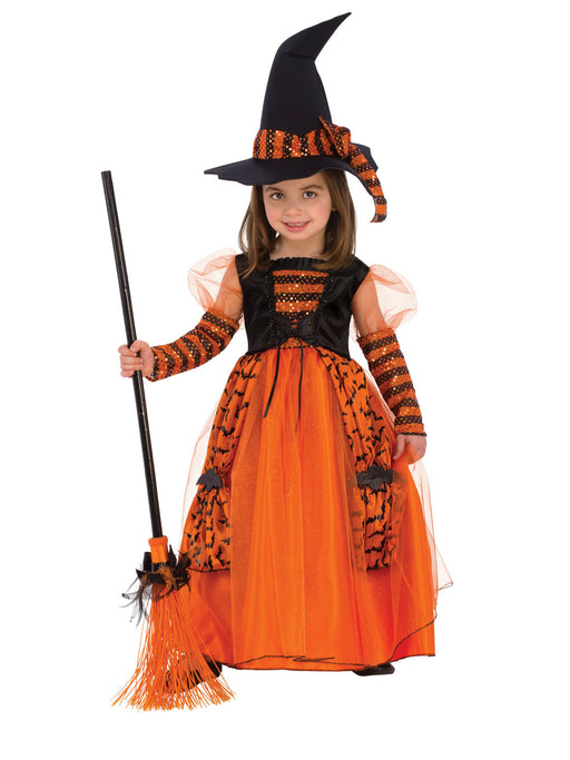 Sparkle Witch Costume for Girls - costumesupercenter.com
