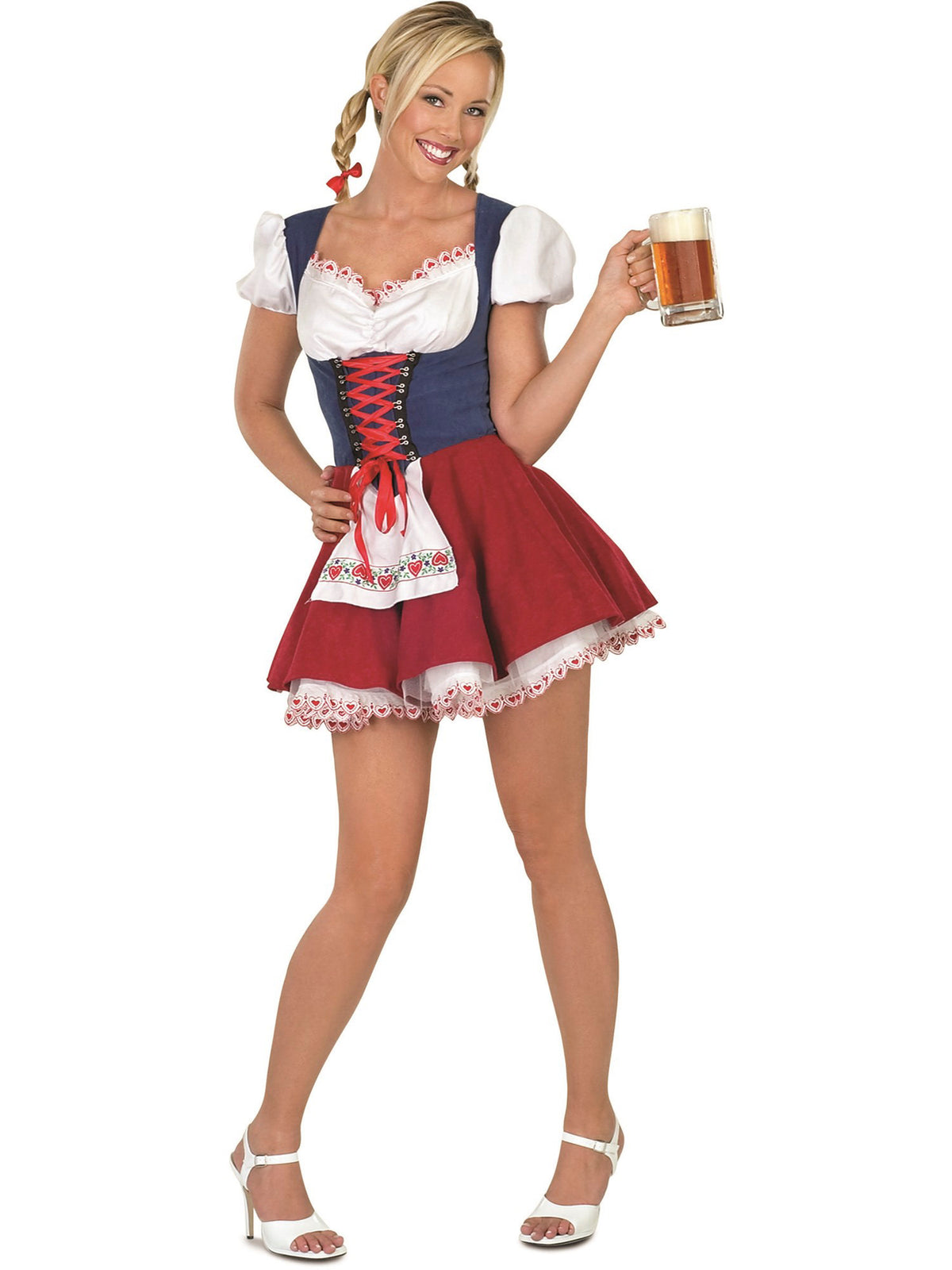 Tavern Girl Costume Oktoberfest Long Dress