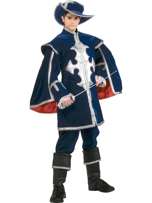 Mens Grand Heritage Musketeer Costume - costumesupercenter.com