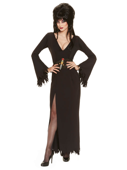 Grand Heritage Adult Elvira Costume - costumesupercenter.com