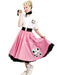 Womens Pink 50's Poodle - costumesupercenter.com