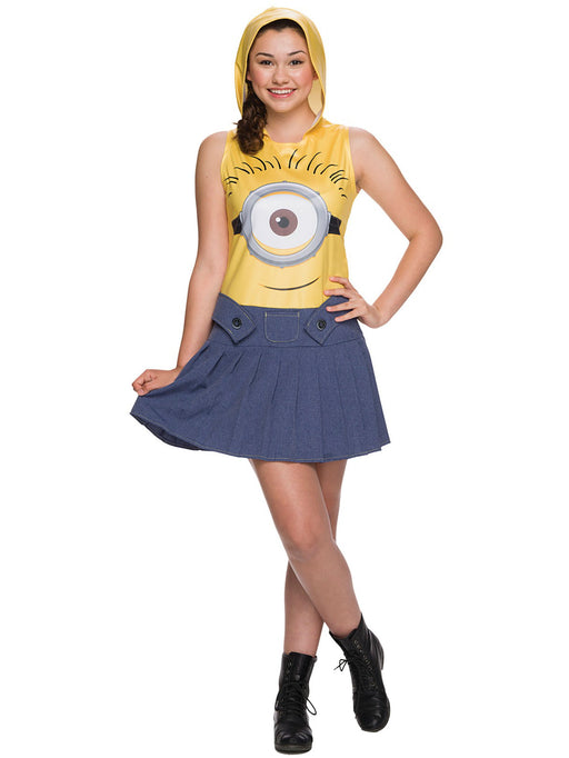 Female Minion Teen Costume - costumesupercenter.com