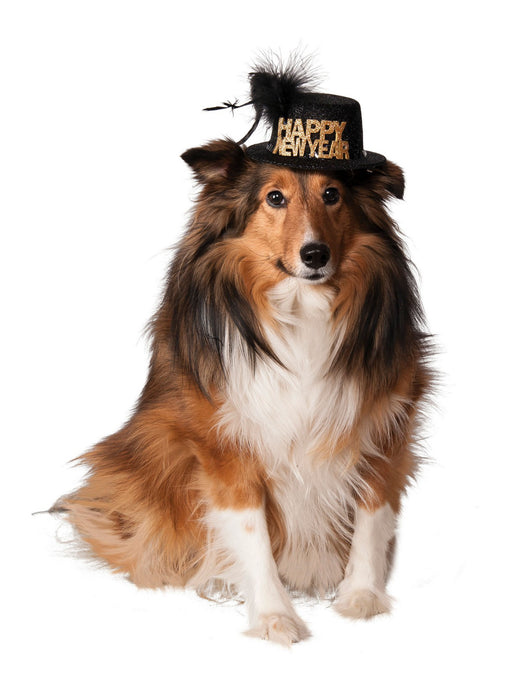 Happy New Year Accessory Hat For Pets - costumesupercenter.com