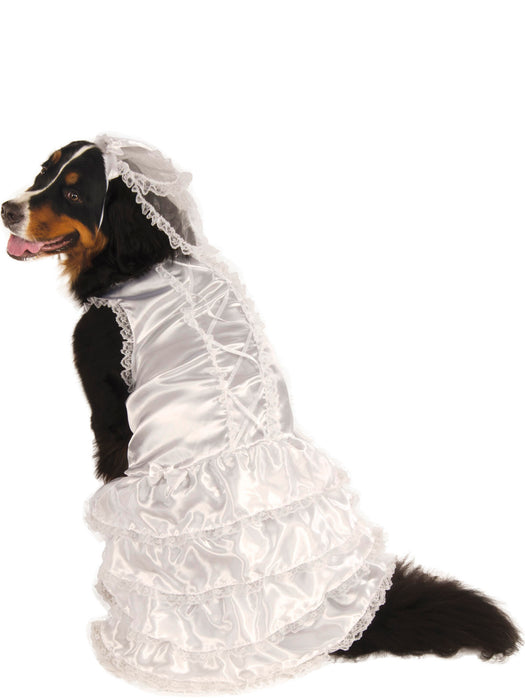 Big Dog Bride Pet Costume - costumesupercenter.com