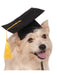 Black Graduation Hat Dog Pet Costume - costumesupercenter.com