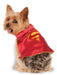 DC Comics Supergirl Cape Pet Costume - costumesupercenter.com
