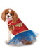 Wonder Woman Tutu Dress Pet Costume - costumesupercenter.com