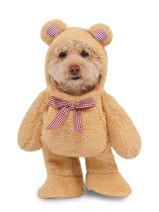 Walking Teddy Bear Pet Costume - costumesupercenter.com