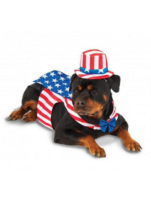 Big Dogs Uncle Sam Pet Halloween Costume - costumesupercenter.com