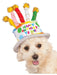 Birthday Cake Hat Dog Pet Costume - costumesupercenter.com