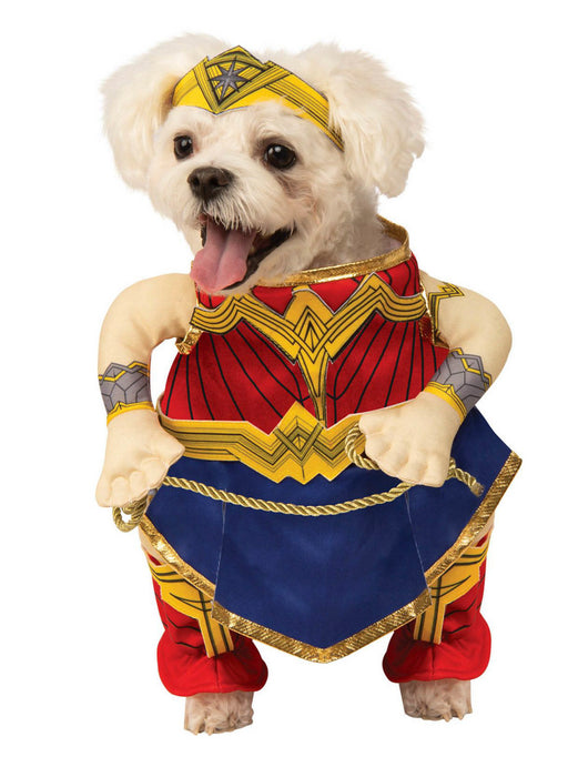 WW84 Wonder Woman Walking Pet Costume - costumesupercenter.com