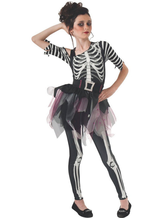 Skelee Ballerina Costume Child - costumesupercenter.com