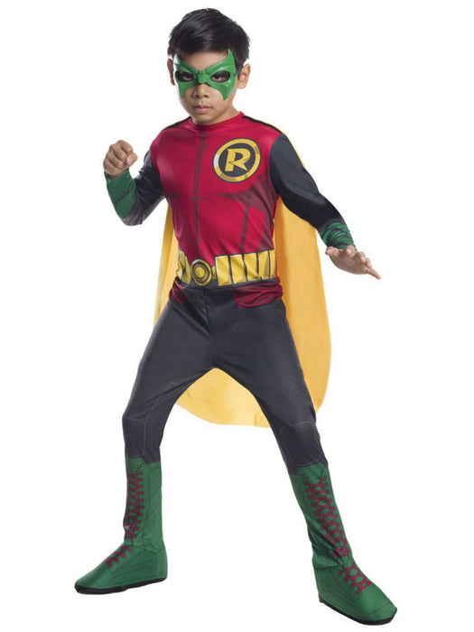 DC Comics Kids Photo Real Robin Costume - costumesupercenter.com