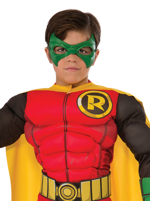 Boys DC Comics Deluxe Robin Costume - costumesupercenter.com