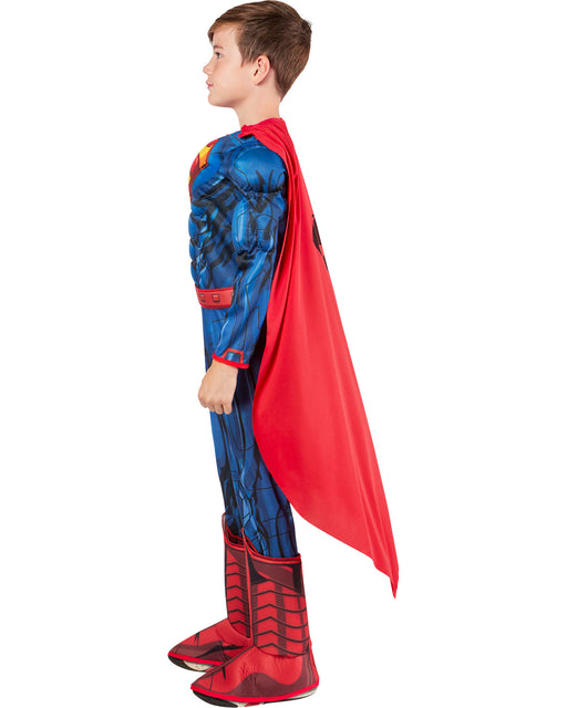 Deluxe Superman Costume For Kids - costumesupercenter.com