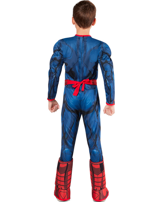 Deluxe Superman Costume For Kids - costumesupercenter.com