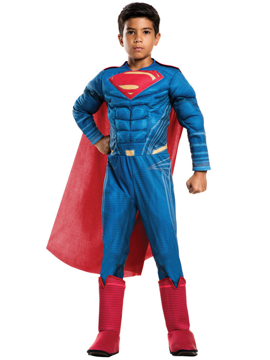 Batman v Superman: Dawn of Justice - Kids Deluxe Superman Costume - costumesupercenter.com