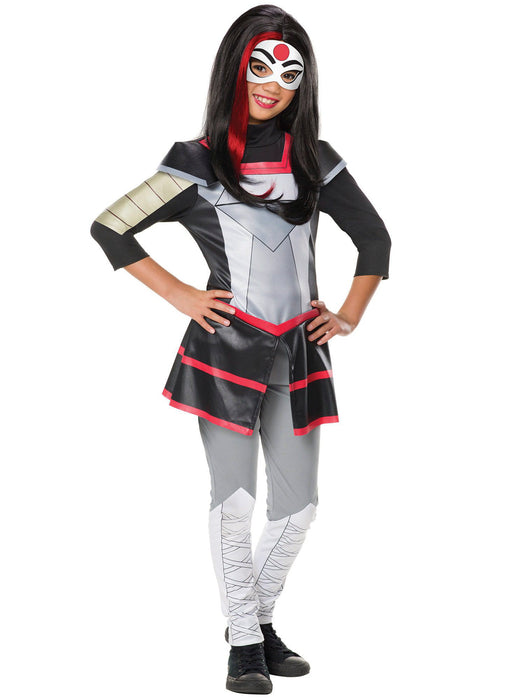 DC SuperHero Girls Katana Deluxe Costume - costumesupercenter.com