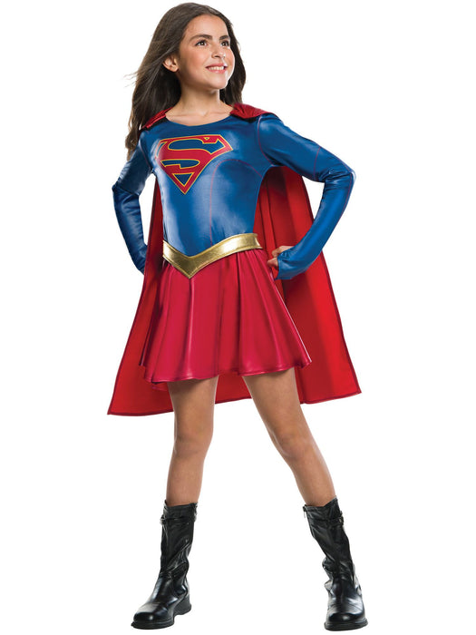 DC Comics Supergirl TV Show Girls Costume - costumesupercenter.com