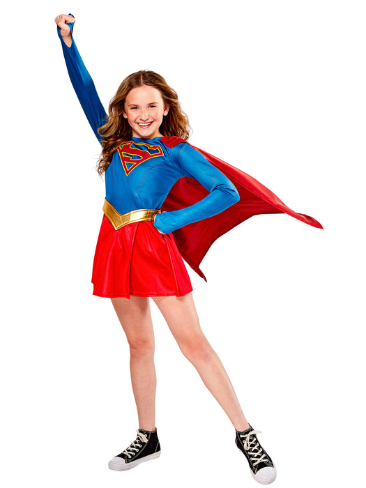 DC Comics Supergirl TV Show Girls Costume - costumesupercenter.com