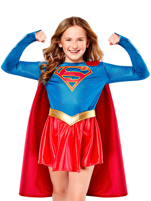 DC Comics Supergirl TV Show Girls Costume - costumesupercenter.com