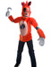 Kids Five Nights At Freddys Kids Foxy Costume Deluxe - costumesupercenter.com