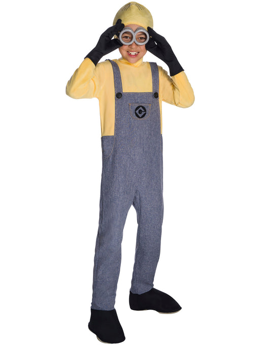 Boys Despicable Me Minion Dave Costume Deluxe - costumesupercenter.com