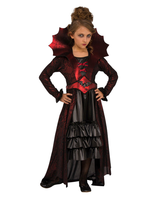 Girls Victorian Vampire Costume - costumesupercenter.com
