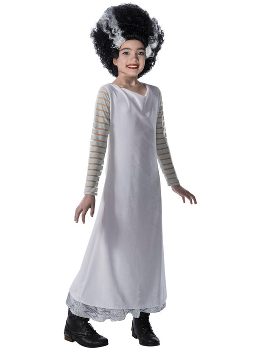 Universal Monsters Girls Bride Of Frankenstein Costume - costumesupercenter.com
