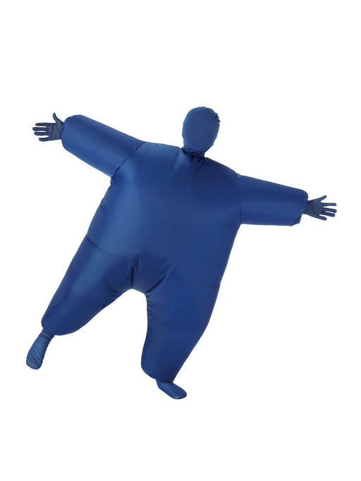 Kids' Blue Inflatable Jumpsuit - costumesupercenter.com