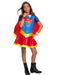 DC Super Hero Girls Kids Supergirl Hoodie Dress - costumesupercenter.com