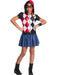 Harley Quinn DC Super Hero Girls Hoodie Dress - costumesupercenter.com