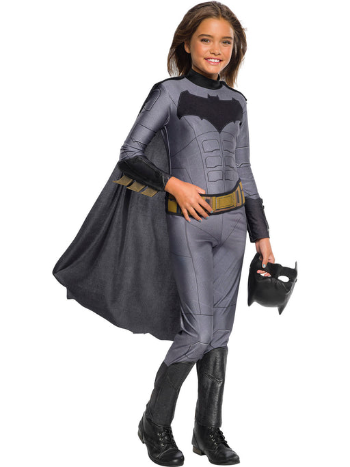Justice League Batman Jumpsuit for Girls - costumesupercenter.com