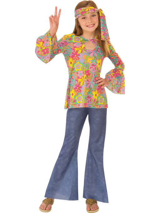 Flower Child Costume for Girls - costumesupercenter.com