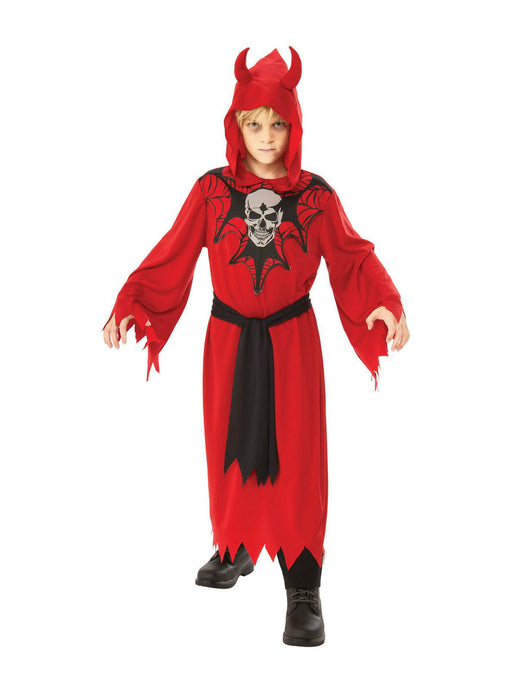 Boys Skeleton Robe Costume - costumesupercenter.com