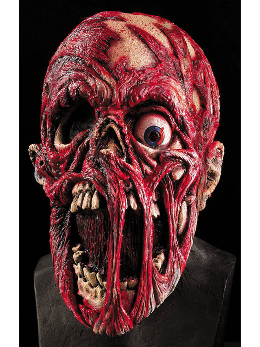 Screaming Corpse Latex Face Mask - costumesupercenter.com
