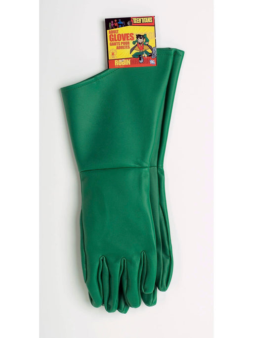 Regular Adult Robin Superhero Gloves - costumesupercenter.com