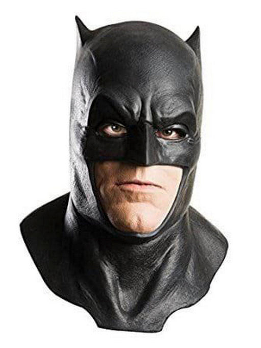 Adult Batman V Superman: Dawn Of Justice Batman Foam Latex Cowl Mask - costumesupercenter.com