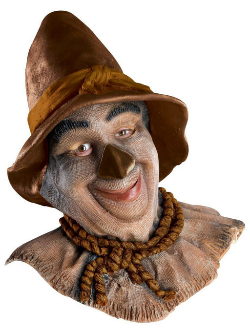 Adult Wizard of Oz Scarecrow Overhead Latex Mask - costumesupercenter.com